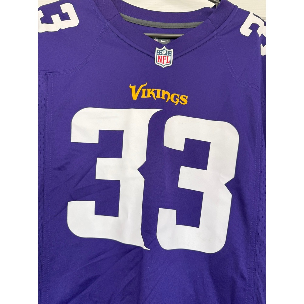 #A- 047- Nike NFL Minnesota Vikings Dalvin Cook 33 Jersey Mens Md Football - Picture 2 of 9